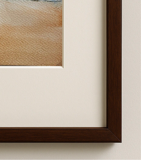 Newborough Beach, Anglesey – Framed Watercolor Landscape