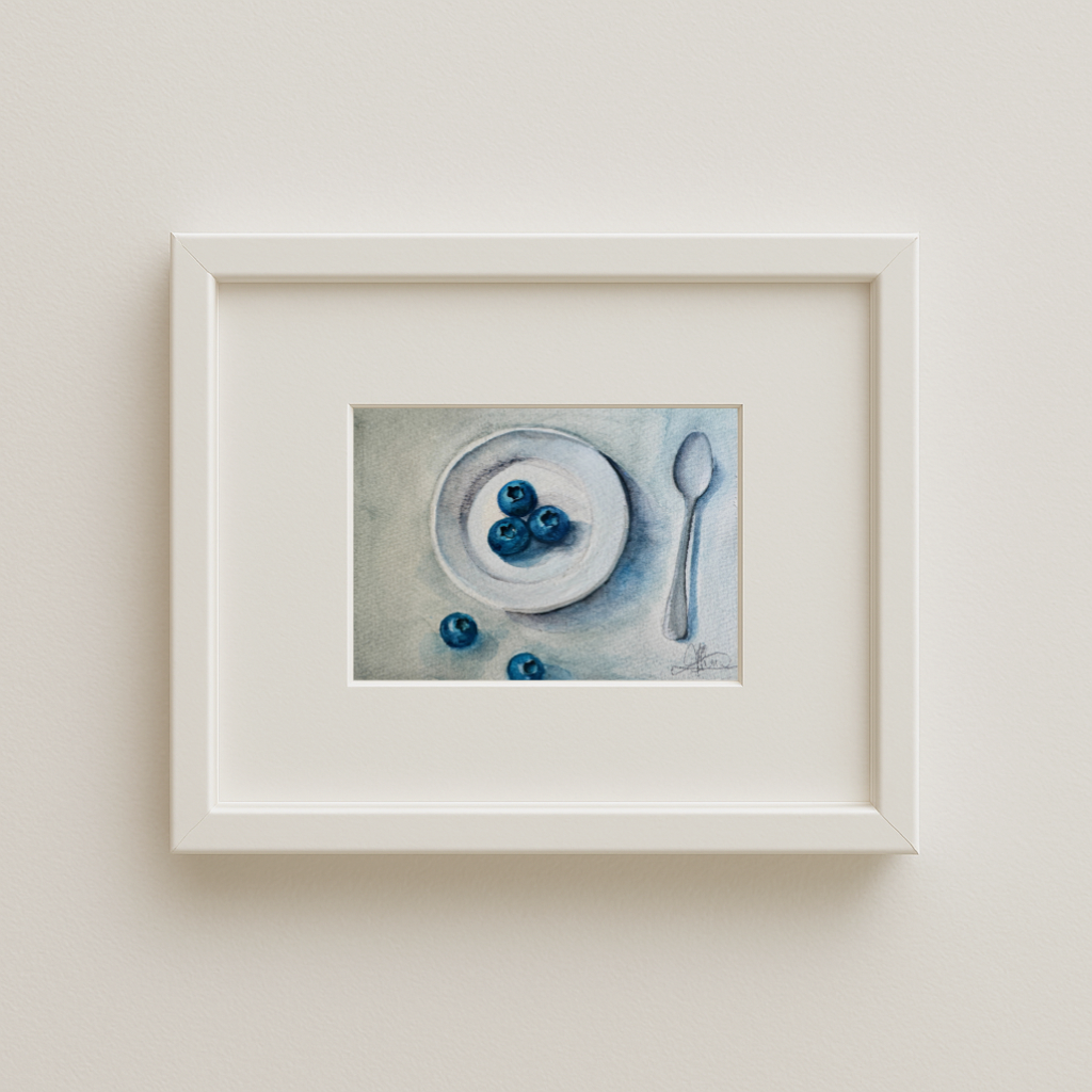 Stillness Of A Quiet Morning -Original Watercolour Painting
