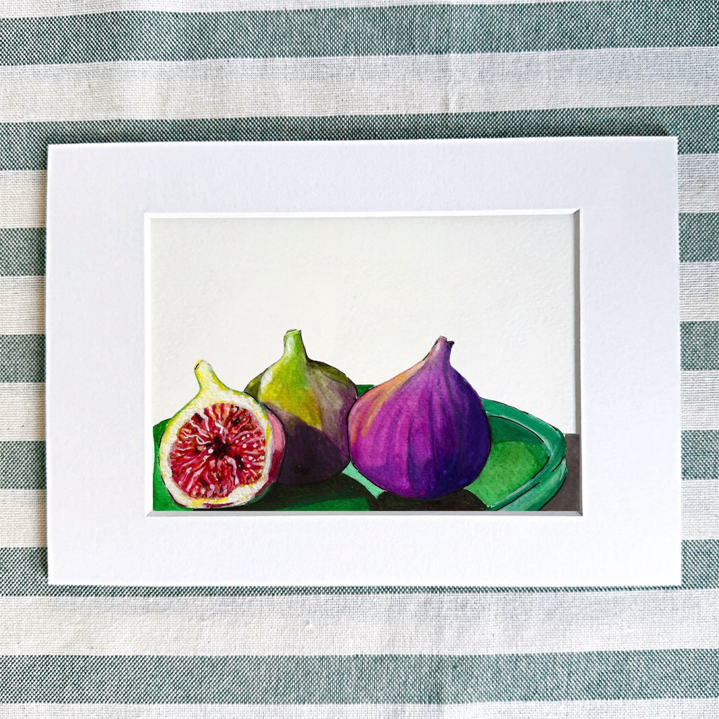 Figs in Soft Light A5 Print
