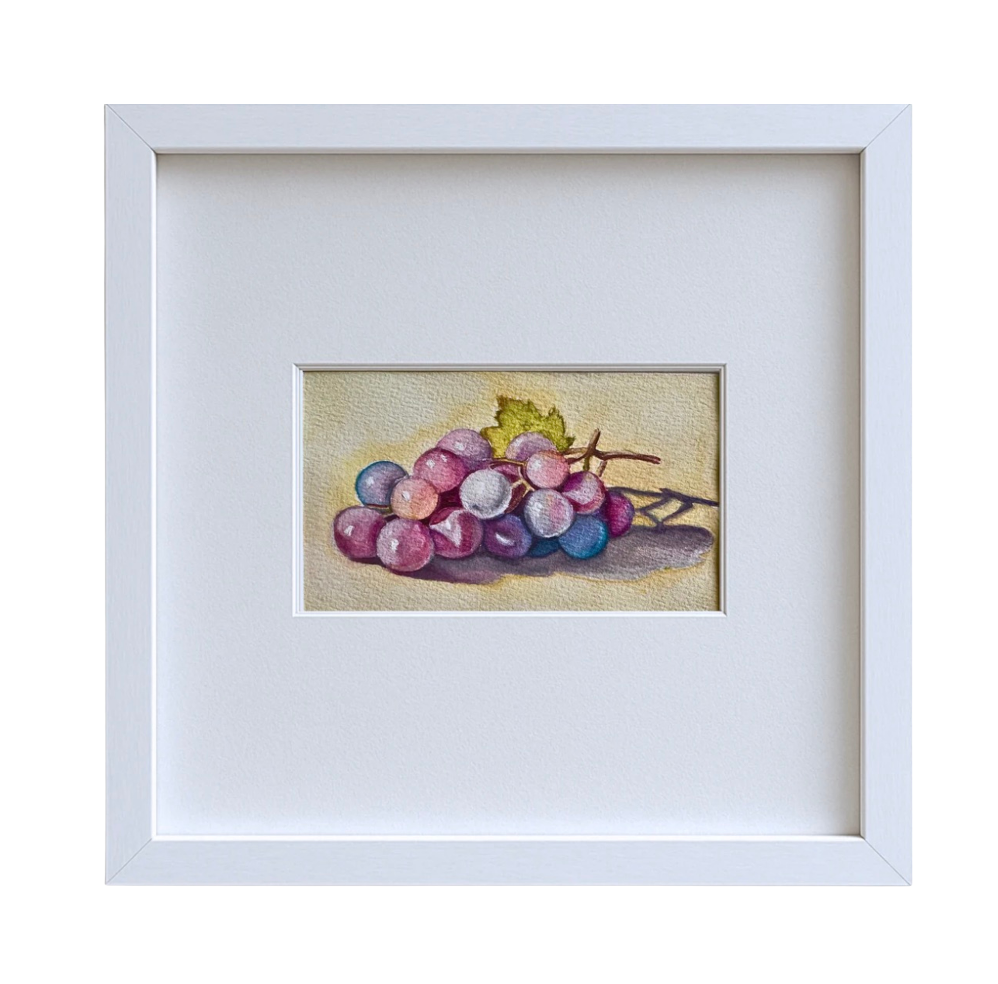 Grapes in Light– Original Watercolour Painting