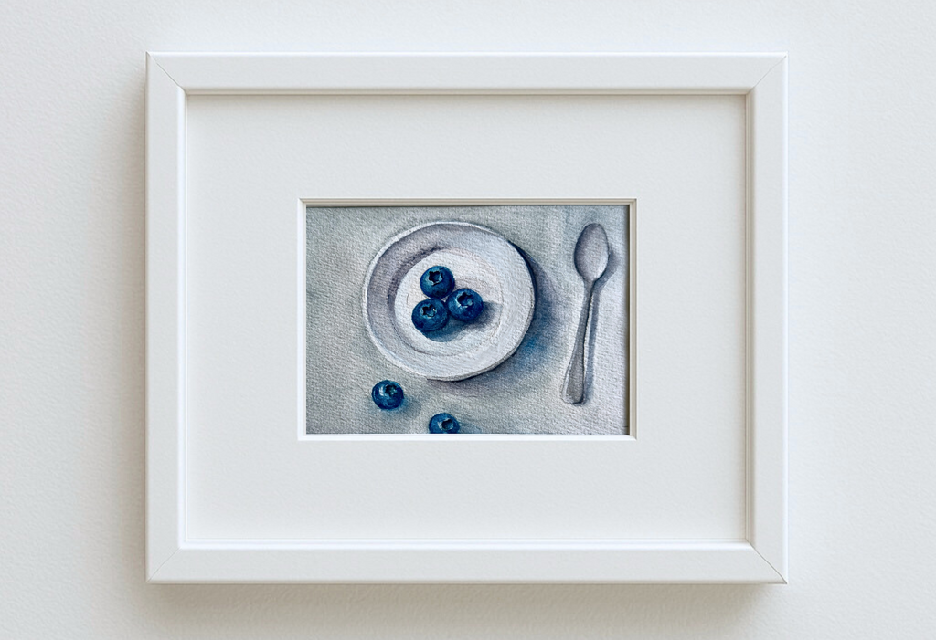 Stillness Of A Quiet Morning -Original Watercolour Painting