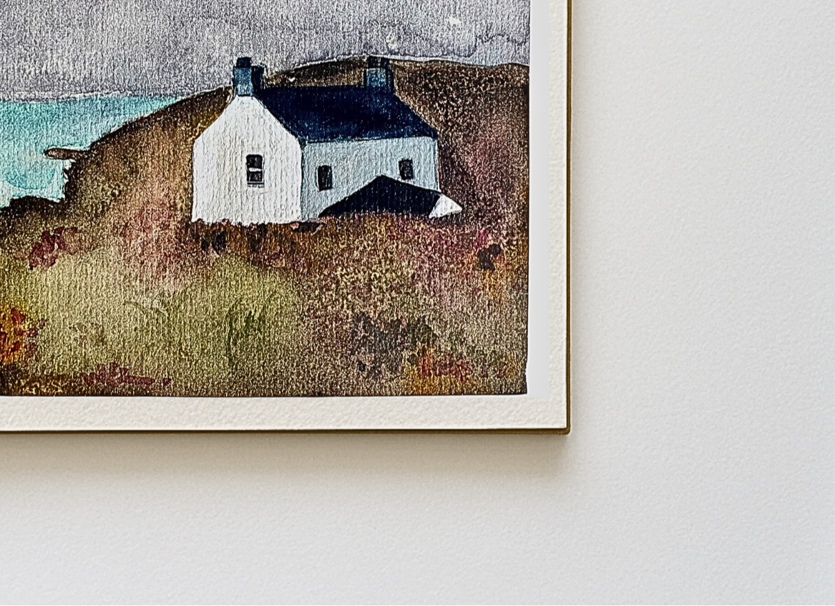 Lonely Cottage — A5 art print (signed)