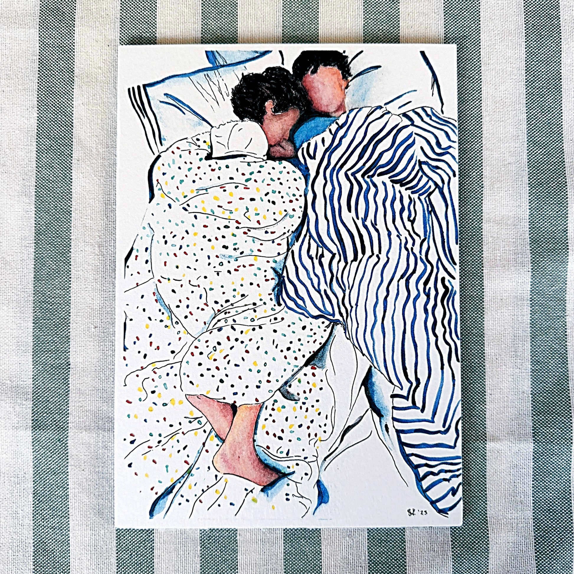 Duvet Day Print-A5