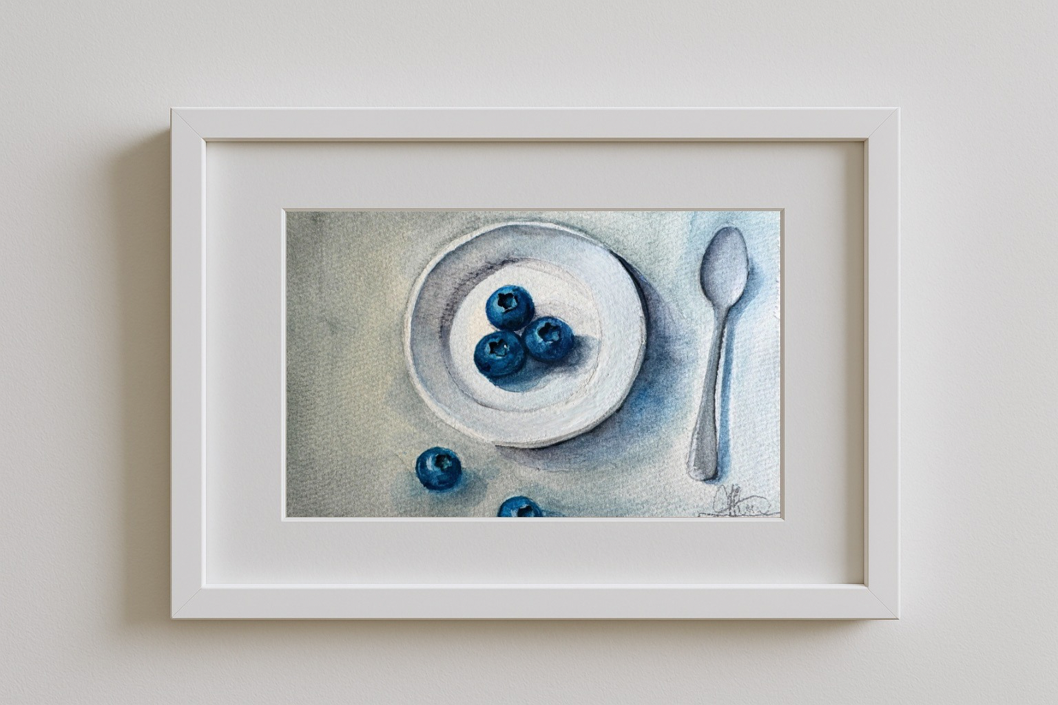 Stillness Of A Quiet Morning -Original Watercolour Painting