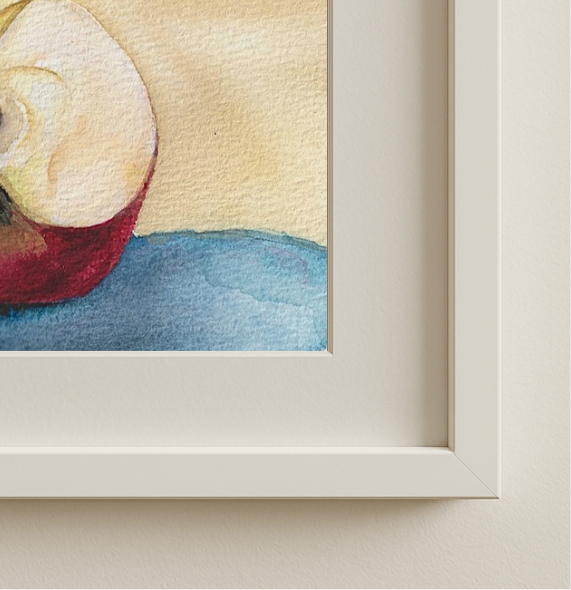 “Apple” – Original Watercolour | Rainbow Raindrops-148 mm × 210 mm