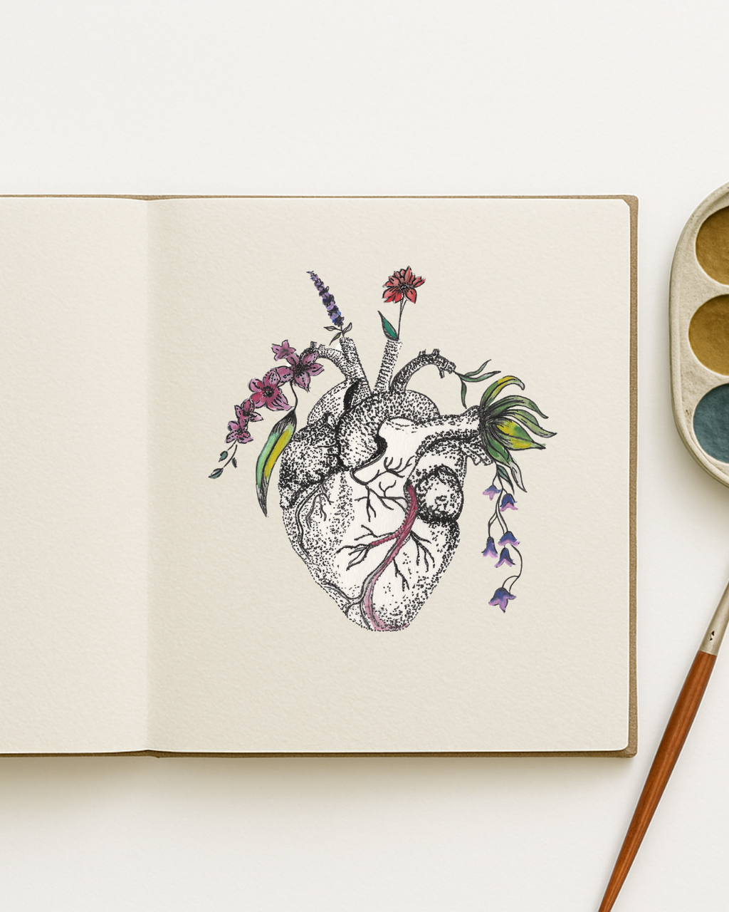 Wild Heart– Original A5 Print