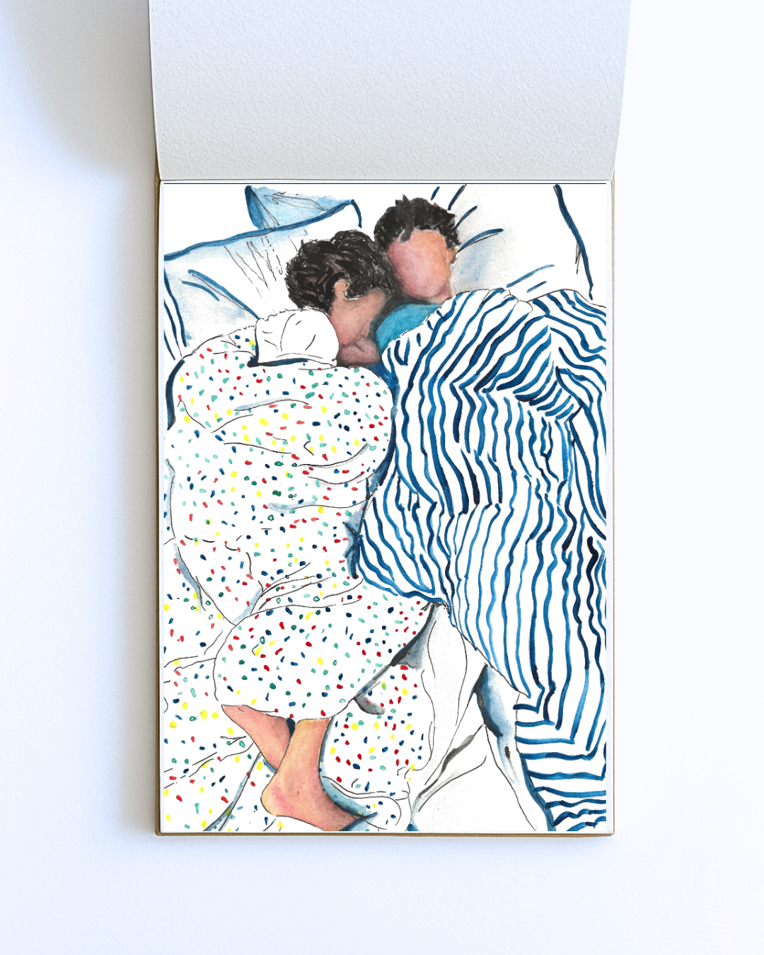 Duvet Day Print-A5