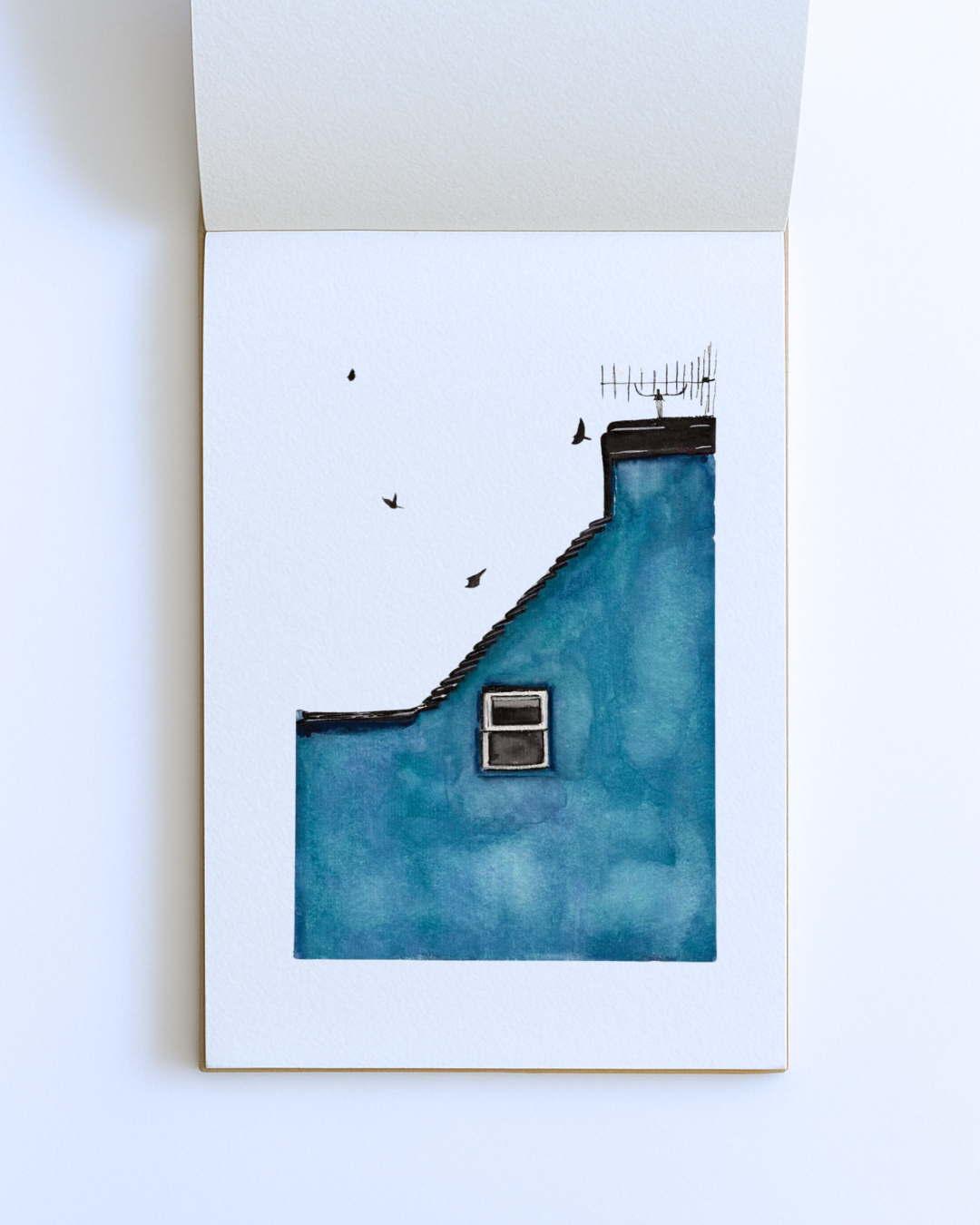 Blue for Sorrow A5 Print