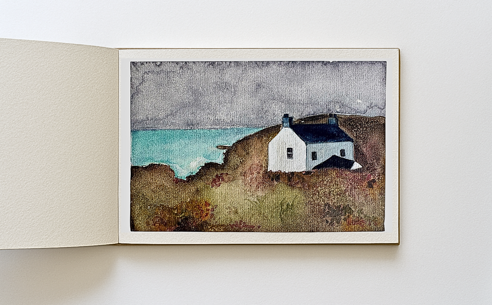 Lonely Cottage — A5 art print (signed)