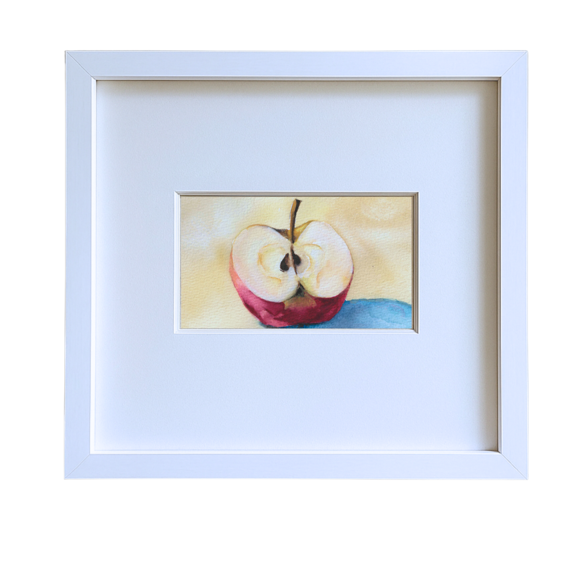“Apple” – Original Watercolour | Rainbow Raindrops-148 mm × 210 mm