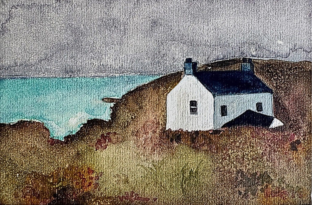 Lonely Cottage — A5 art print (signed)