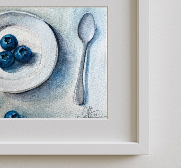 Stillness Of A Quiet Morning -Original Watercolour Painting