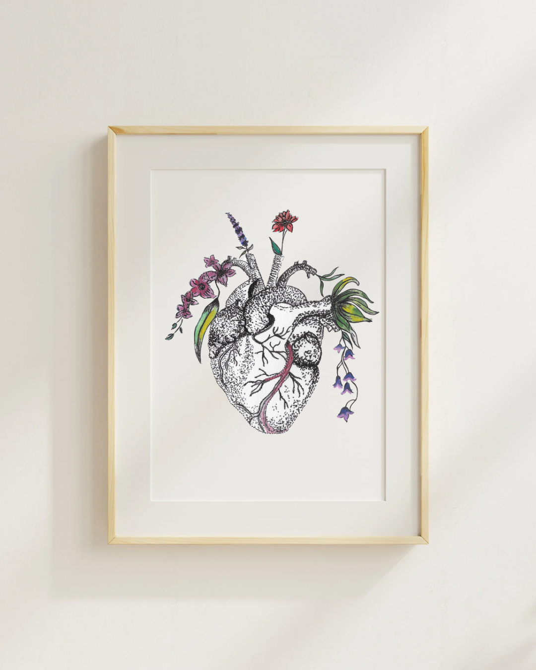 Wild Heart– Original A5 Print